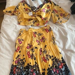 Free people floral set